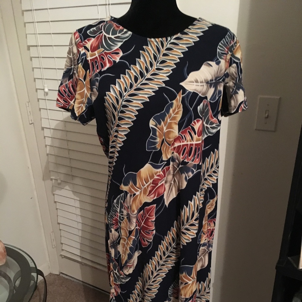 Hilo Hattie Vintage Hawaiian Maxi Dress